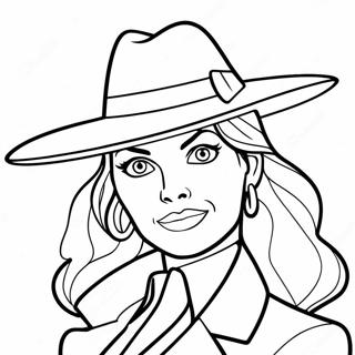 Carmen Sandiego Kleurplaten