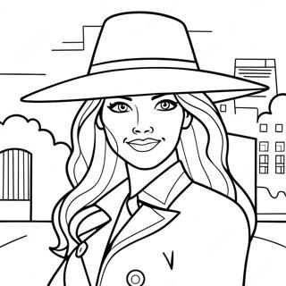 Carmen Sandiego Kleurplaten