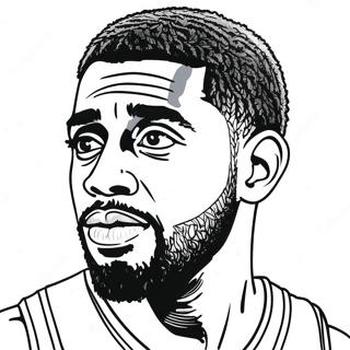 Kyrie Irving Kleurplaat 139231-70389