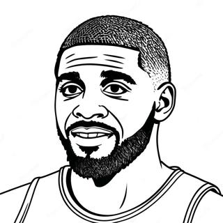 Kyrie Irving Kleurplaat 139231-70392