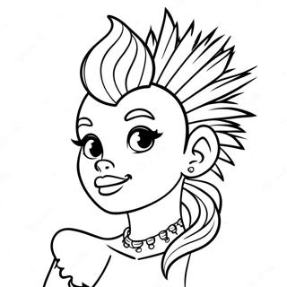 Punk Disney Prinses Kleurplaten