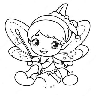 Magische Ijsfee Kleurplaat 139694-70763