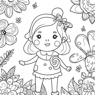 Grappige Picsart Preppy Doodle Kleurplaat 139721 70787