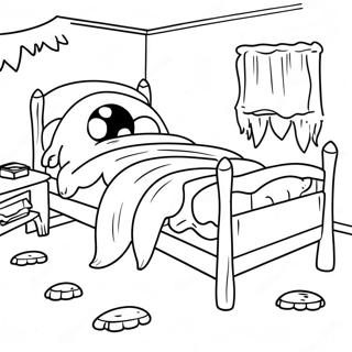 Eng Monster Onder Het Bed Kleurplaat 15434-3369