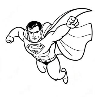 Superman Kleurplaten