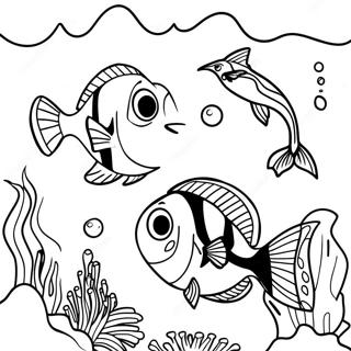 Marlin Beschermt Nemo Kleurplaat 19357 4229