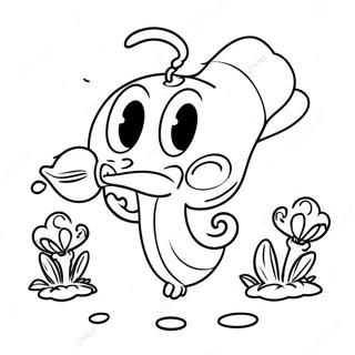 Peashooter Schiet Erwtjes Kleurplaat 20269-4430