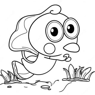 Peashooter Schiet Erwtjes Kleurplaat 20269-4432