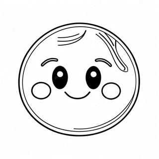 Glimlachende Emoji Kleurplaat 21292-4642