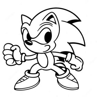 Sonic Exe Die Maniakaal Lacht Kleurplaat 23888-5216
