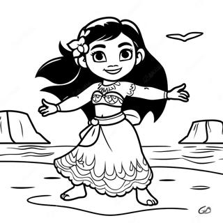 Moana Kleurplaten