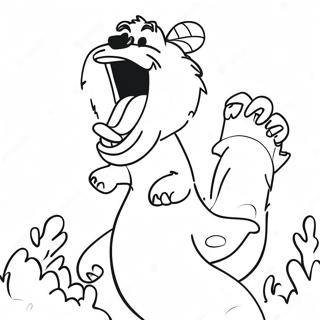 Sully Grommend Van Opwinding Kleurplaat 25078-5468