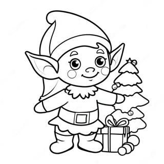 Elf Kleurplaten