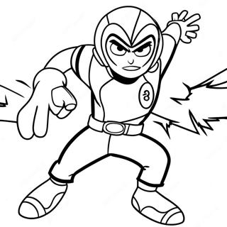 Ben 10 In Action Kleurplaat 26526-5791