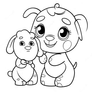 Doc Mcstuffins Met Lambie Kleurplaat 27294-5934