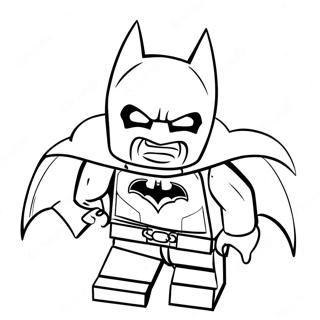 Lego Batman In Actie Kleurplaat 29294-6374