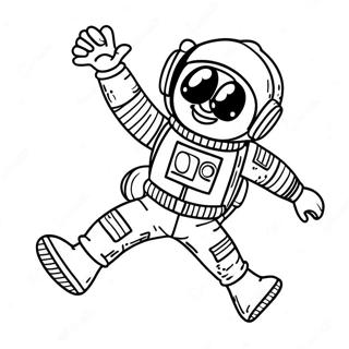 Astronaut Kleurplaten