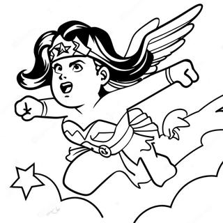 Wonder Woman Kleurplaten