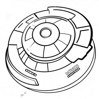 Beyblade Battle Arena Kleurplaat 34618-7555