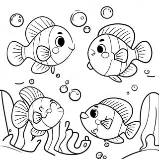 Bubble Guppies Spelen In De Oceaan Kleurplaat 35517-7765