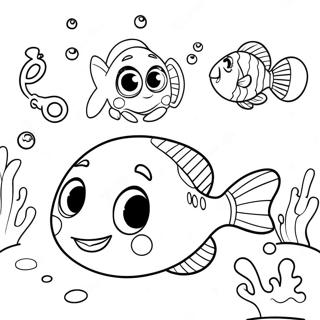 Bubble Guppies Spelen In De Oceaan Kleurplaat 35517-7768