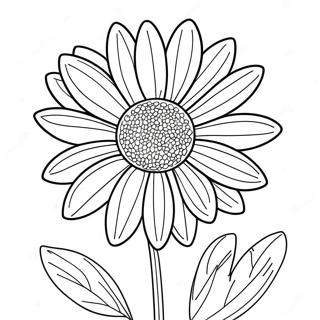 Grote Margriet Bloem Kleurplaat 38553-8423