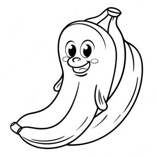 Banaan Kleurplaten