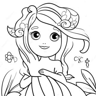 Grappige Spirit Fee Kleurplaat 39550-8641