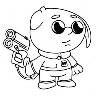 Family Guy Stewie Griffin Met Een Ray Gun Kleurplaat 40919-8940