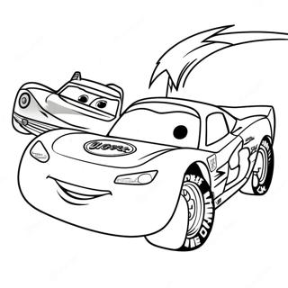 Lightning Mcqueen Racing Kleurplaat 41914-9167