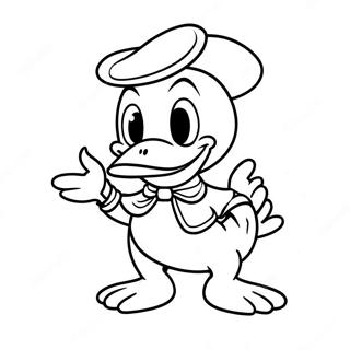 Donald Duck Kleurplaten