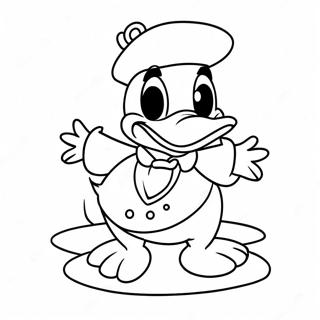 Donald Duck In Een Zeeman Outfit Kleurplaat 43204-9435