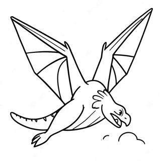 Pterodactylus Kleurplaten