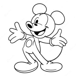 Mickey Mouse Kleurplaten