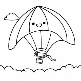 Grote Regenboog Vlieger Kleurplaat 45318 9923