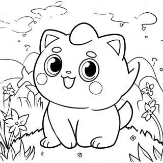 Jigglypuff Kleurplaten