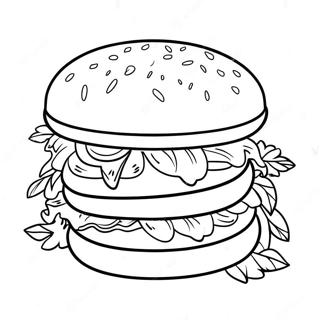 Burger Kleurplaten