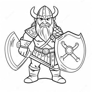 Viking Kleurplaten