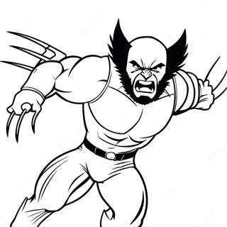 Wolverine Kleurplaten