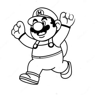 Wario Kleurplaten