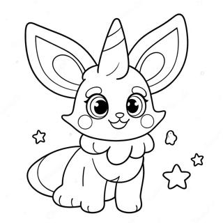 Sylveon Kleurplaten