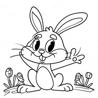 Grappige Bugs Bunny Kleurplaat 51448-11253