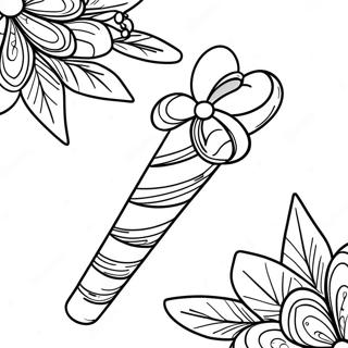 Glanzende Suikerstok Versiering Kleurplaat 51912-11367