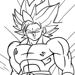 Broly Kleurplaten