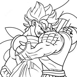 Broly Kleurplaten