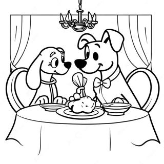 Lady And The Tramp Kleurplaten