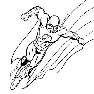 Snelle Superheld Die Snel Rent Kleurplaat 5370 2399