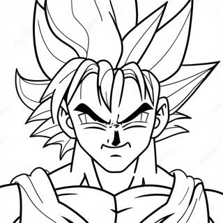 Gogeta Kleurplaten