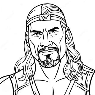 Wwe Supersterren Kleurplaat 55448-12145