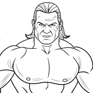 Wwe Supersterren Kleurplaat 55448-12146